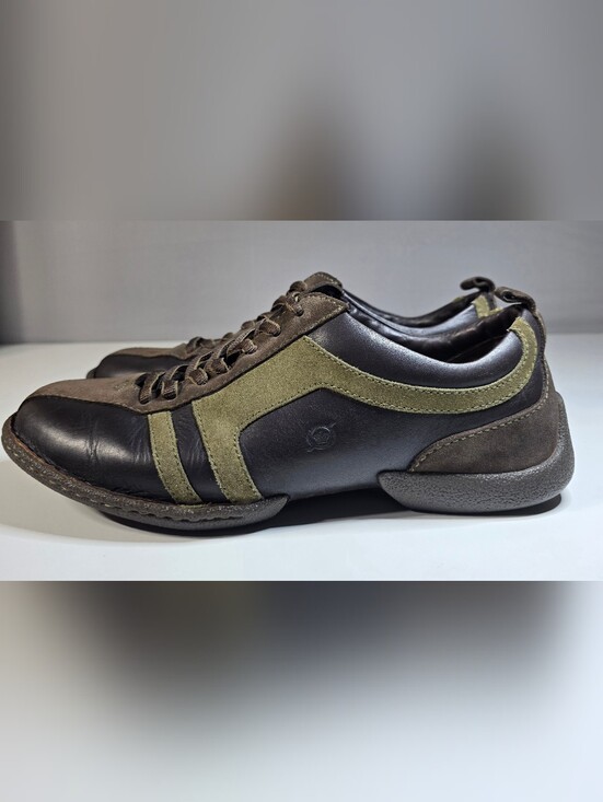 Born Other - Børn Vintage leather and suede casual Oxfords/Sneakers Men Size 10.5
